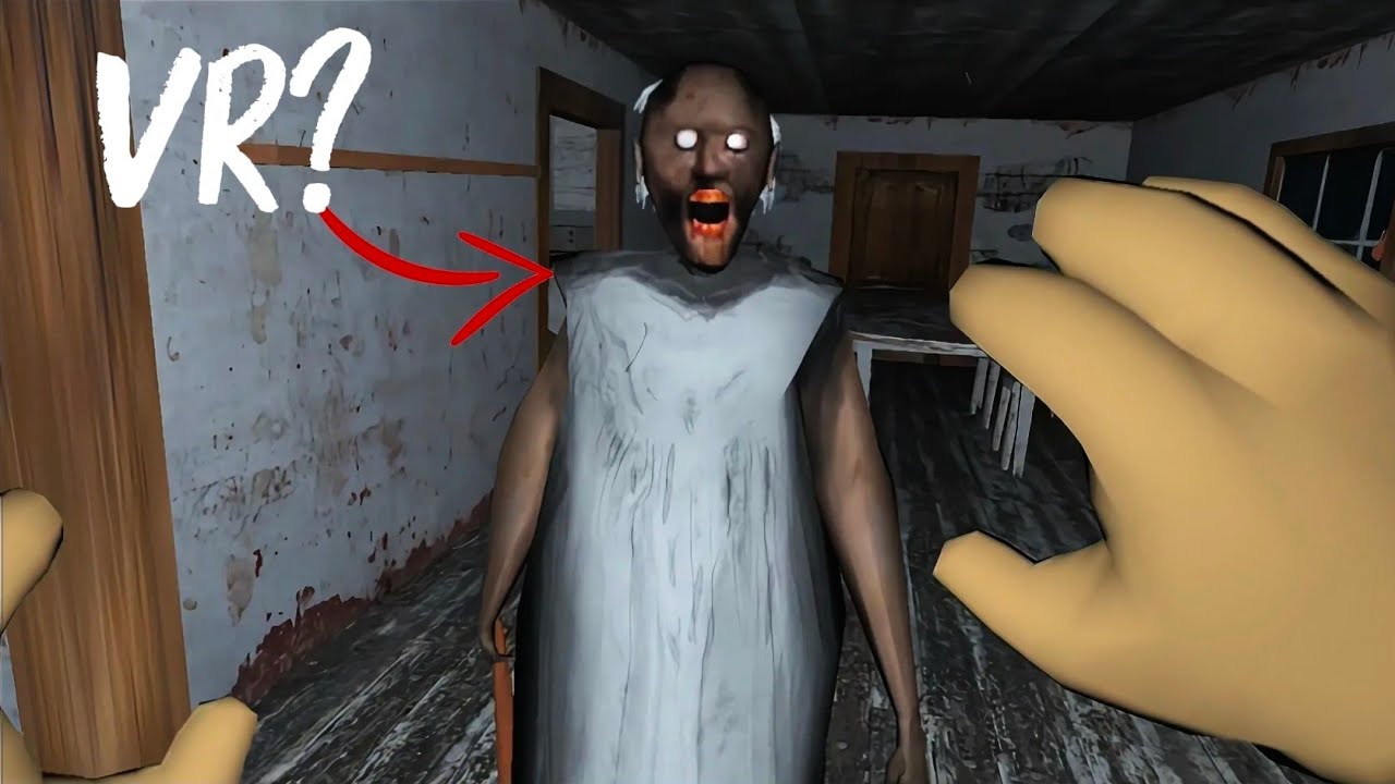 Granny in vr is so terrifying 