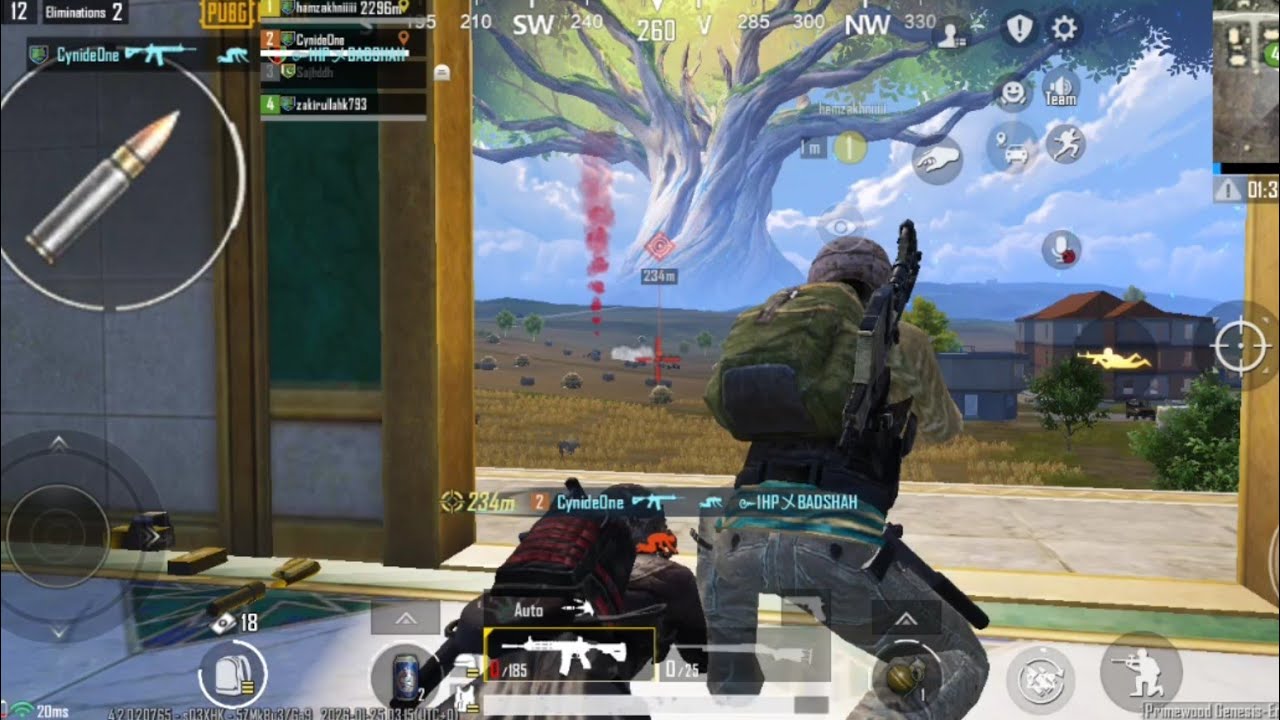 3/100 with 4 Kills | Primewood Genesis | PUBG Mobile Gameplay Unedited 2026-01-25-07-53-17