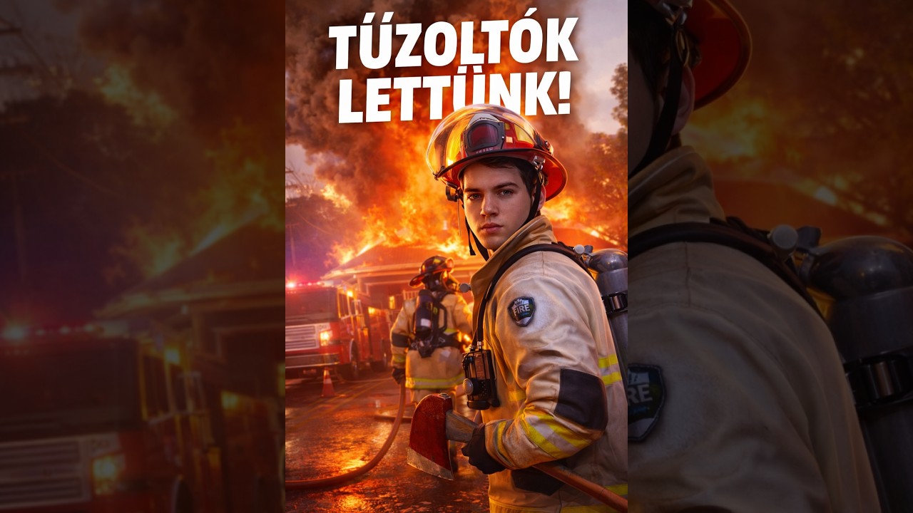 „Tűzoltók lettünk a haverommal… hát ez nem úgy sült el, ahogy terveztük 🔥”