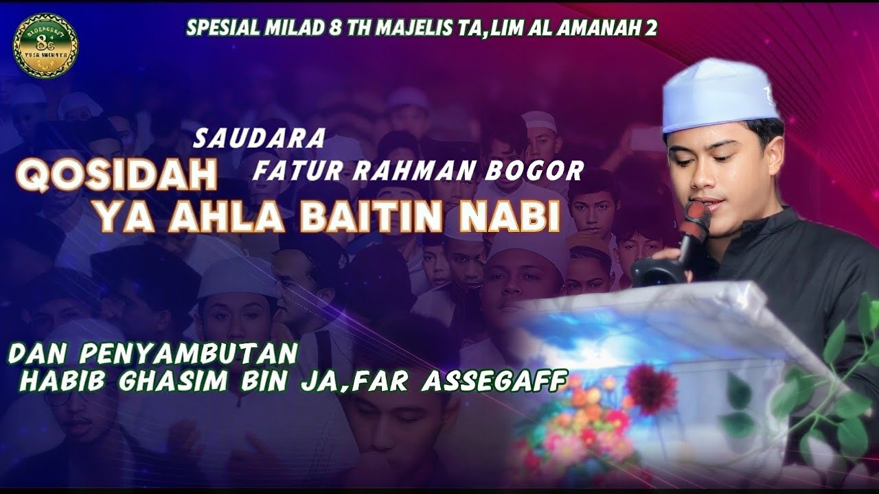 Penyambutan habib ghasim bin ja,far assegaff di majelis ta,lim al amanah 2