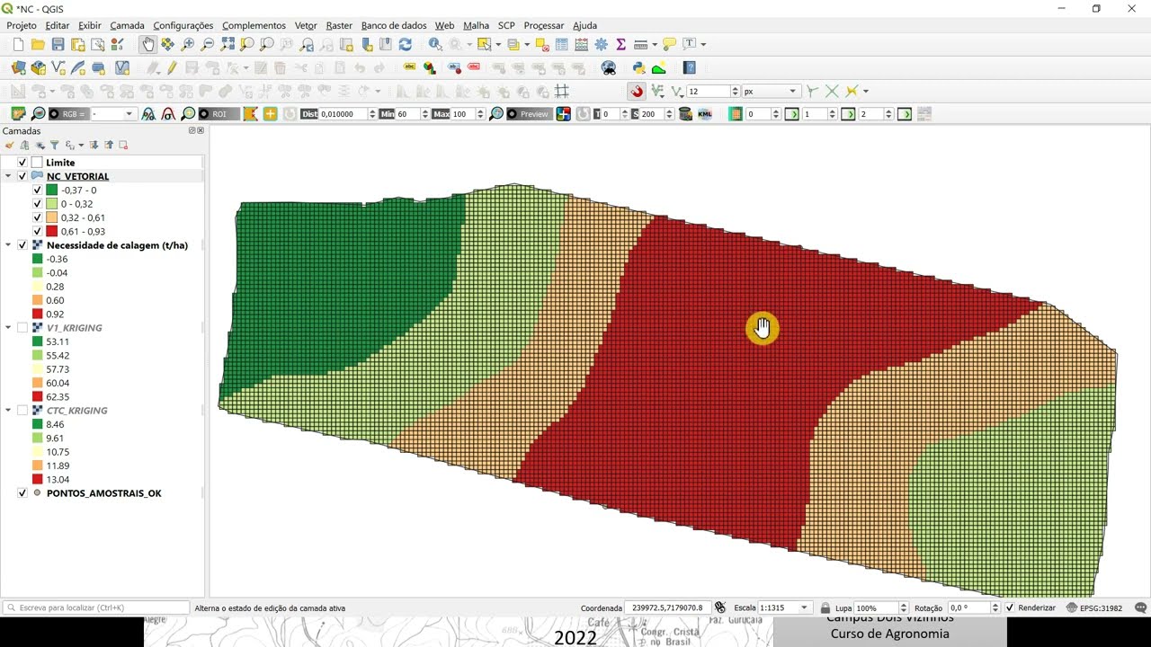 Aplicação em TAXA VARIÁVEL? Como abrir o mapa no software do trator?