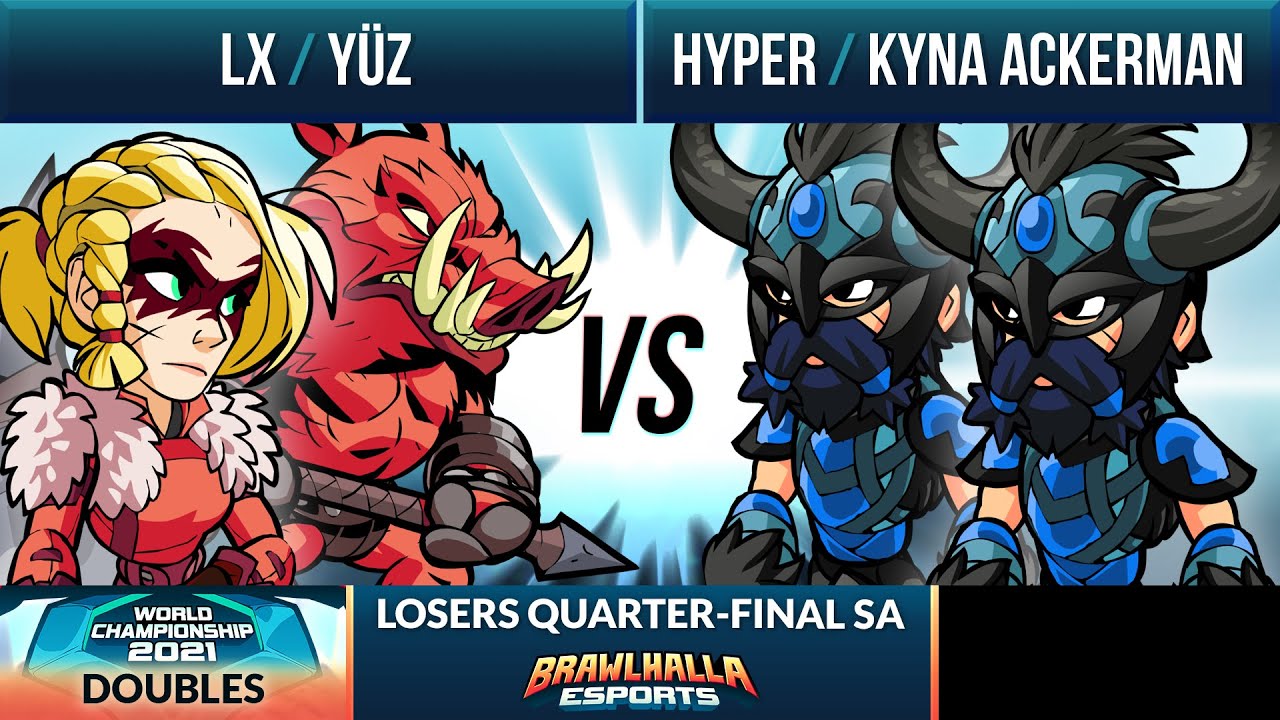 LX & Y&uuml;z vs Hyper & Kyna Ackerman - Losers Quarter-Final - BCX Doubles 2021 - SA 2v2