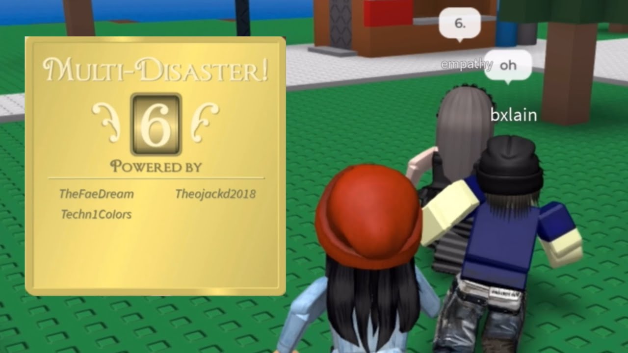 ROBLOX Natural Disaster Survival Funny Moments (MEMES)