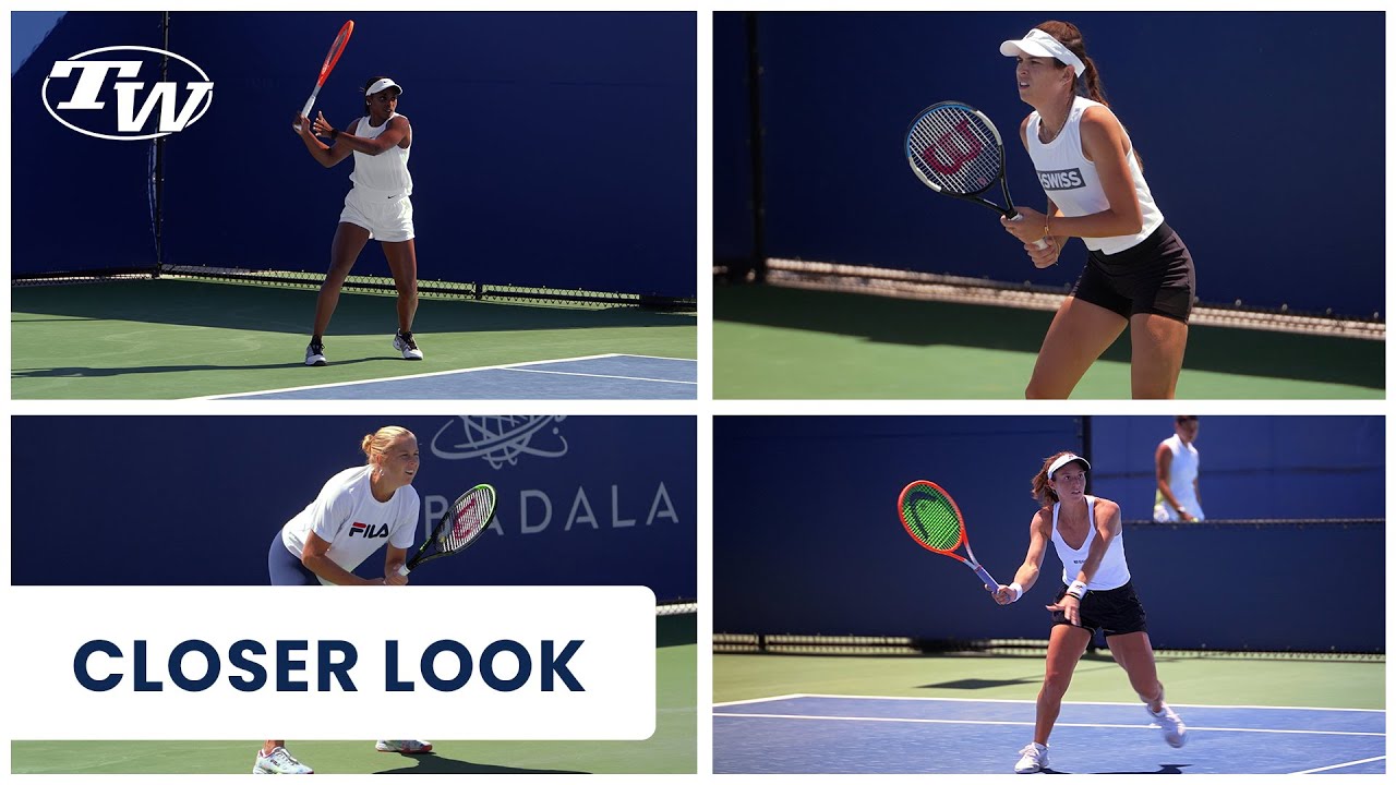 Summer 2021 WTA Pro Tennis Gear Roundup (see what racquets, shoes, strings, etc. they use & endorse)
