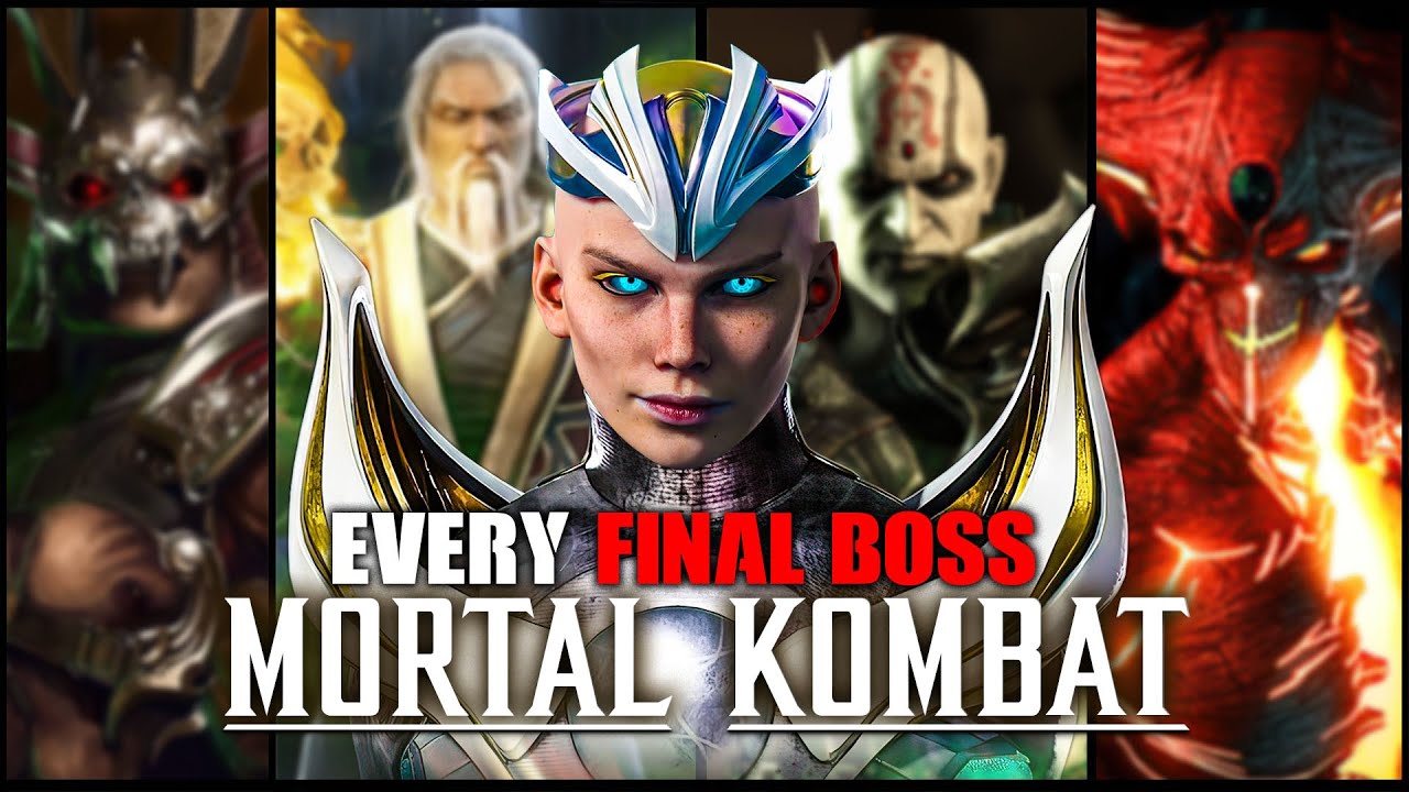 EVERY FINAL BOSS in MORTAL KOMBAT SERIES with Death Scene ᵁᴴᴰ 60ᶠᵖˢ ✔