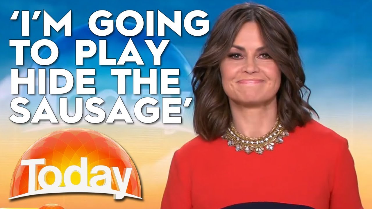 Lisa Plays 'Hide The Sausage' | TODAY Show Australia
