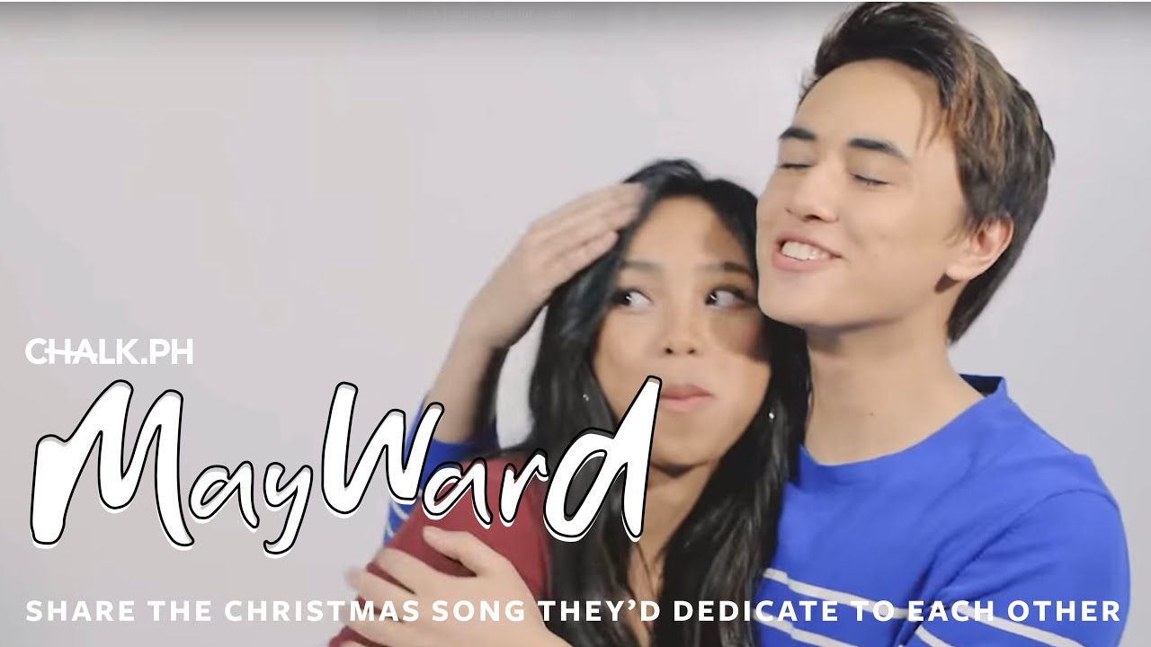 #ChalkLovesMayWard: May May And Edward Share The Christmas Song They'd Dedicate To Each Other!