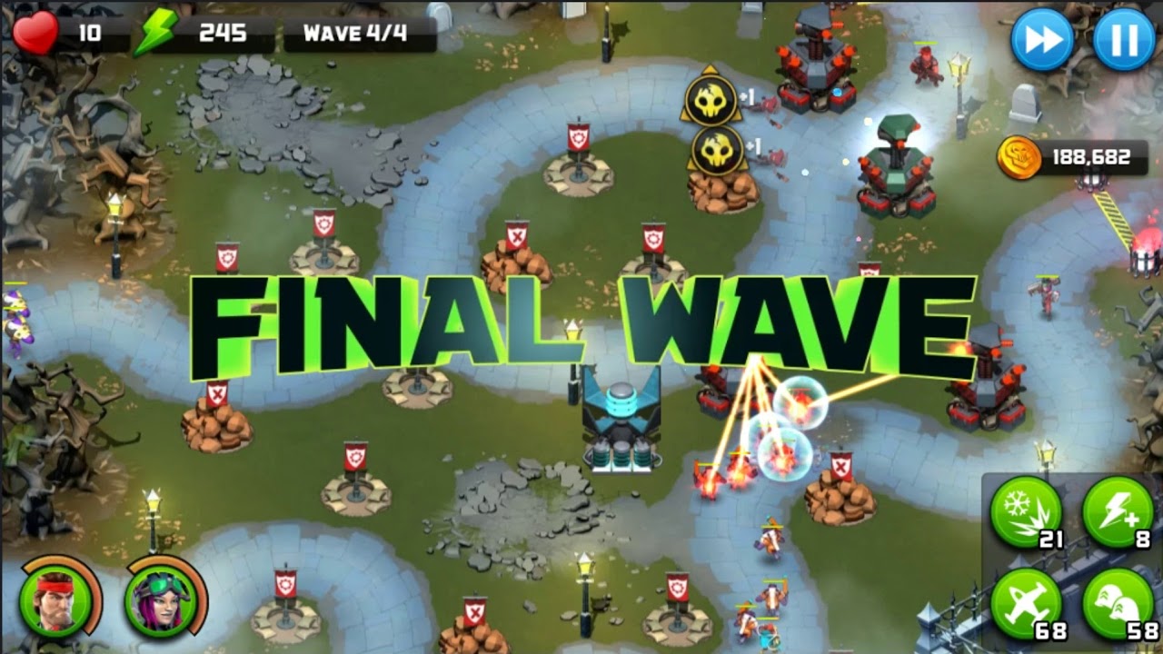 Alien Creeps TD - Event Scare Tatics - Hard