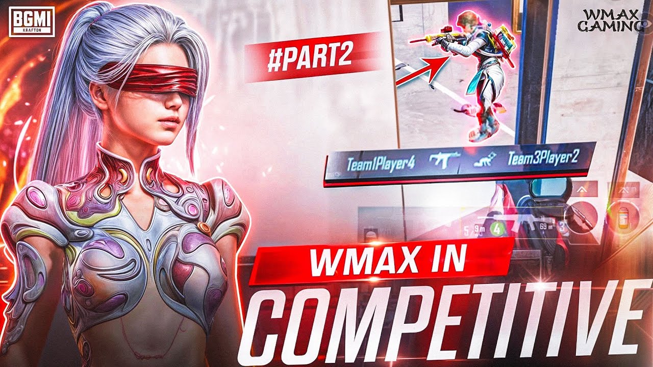 Wmax в соревновательной игре, часть 2 🔥 Самый быстрый игрок с тремя пальцами | BGMI - PUBGMOBILE