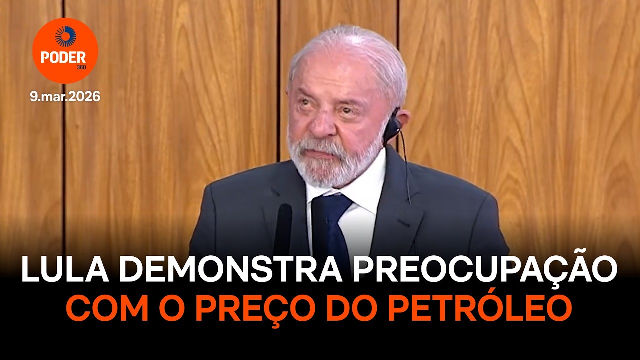 Lula demonstra preocupação com o preço do petróleo