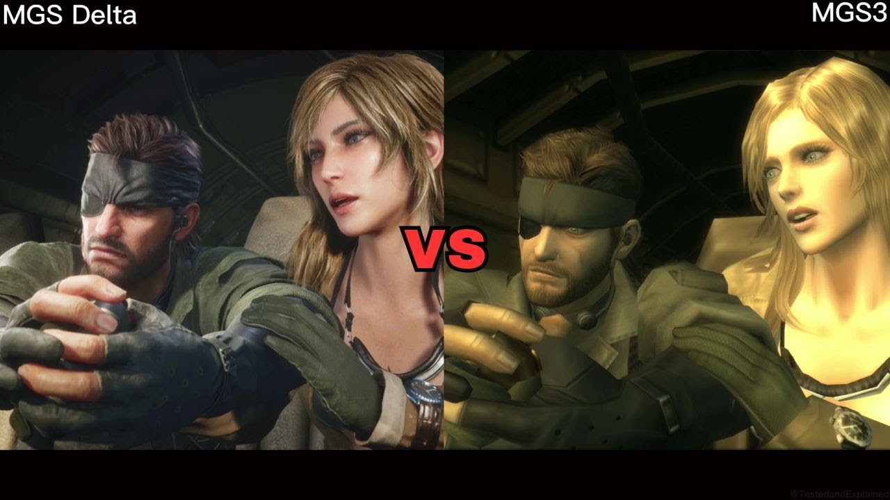 MGS Delta vs. MGS3: Ending Side-by-Side Comparison
