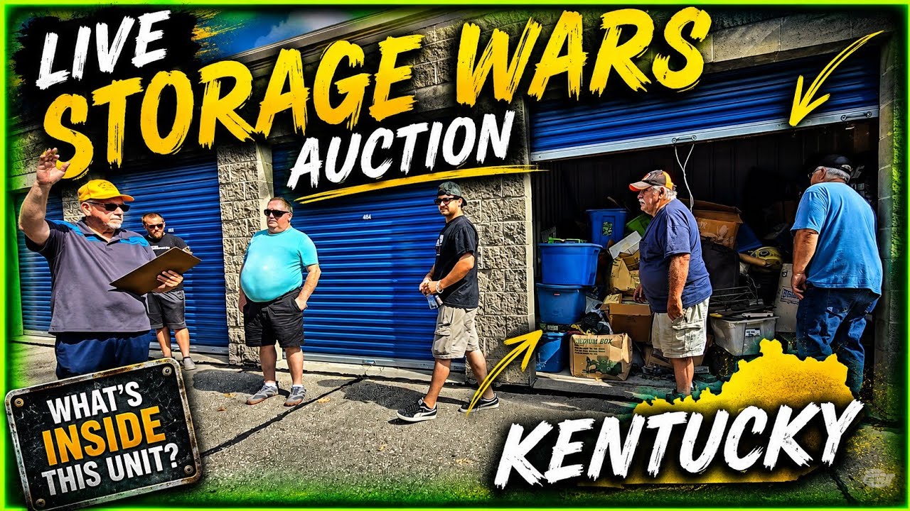 LIVE: Аукцион Storage Wars с 20+ заброшенными контейнерами в КЕНТУККИ, часть 2