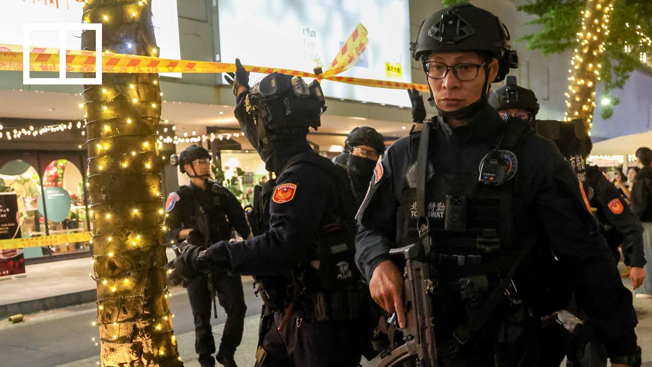 WATCH LIVE: Taipei stages counterterrorism drills