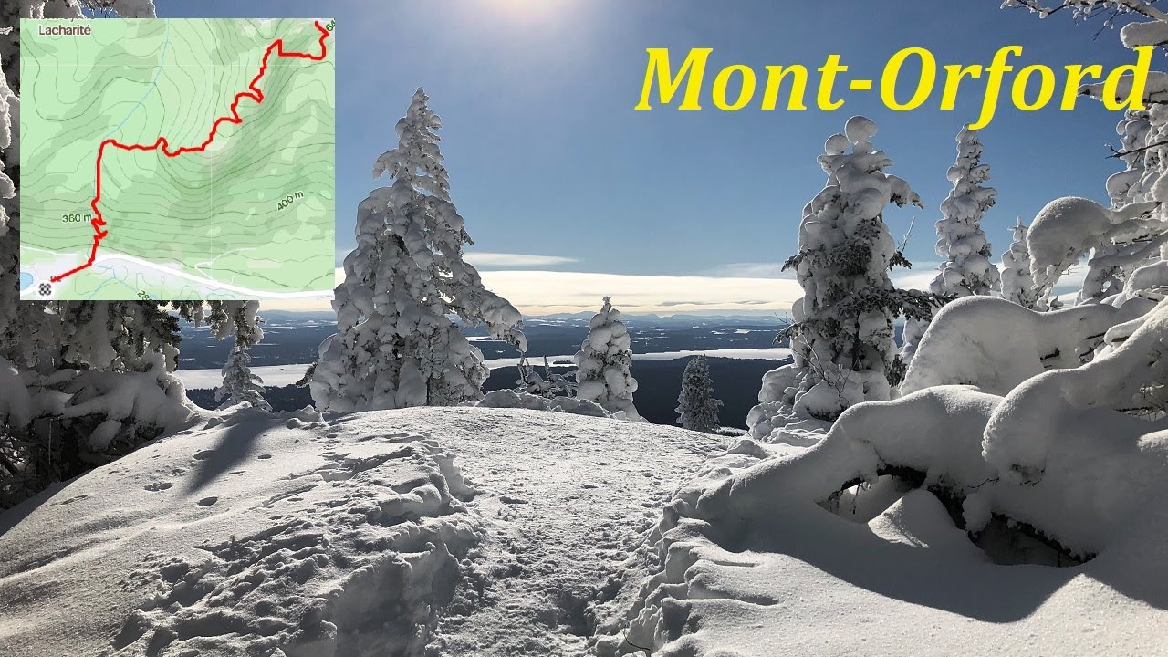 Sentier Le Ruisseau-des-Chênes Virtual Tour in Winter | Mont-Orford