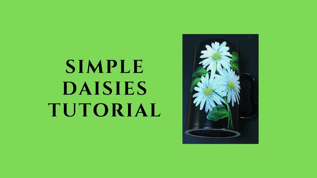 SIMPLE DAISIES TUTORIAL | How to Paint a Daisy | One Stroke | Sound Bath | 2026