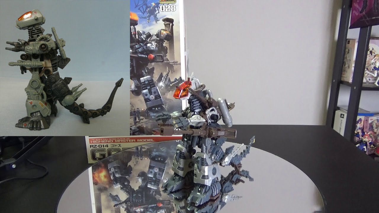 Zoids Kotobukiya HMM Godos Model Kit Review