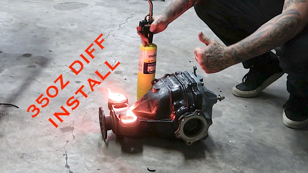 350Z DIFF IN A 240SX! (FIXED GEARING AND STRONGER)