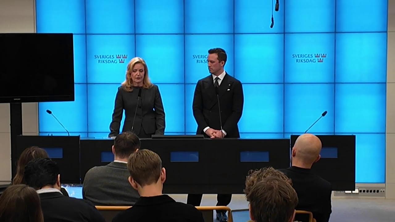 Presstr&auml;ff Centerpartiet