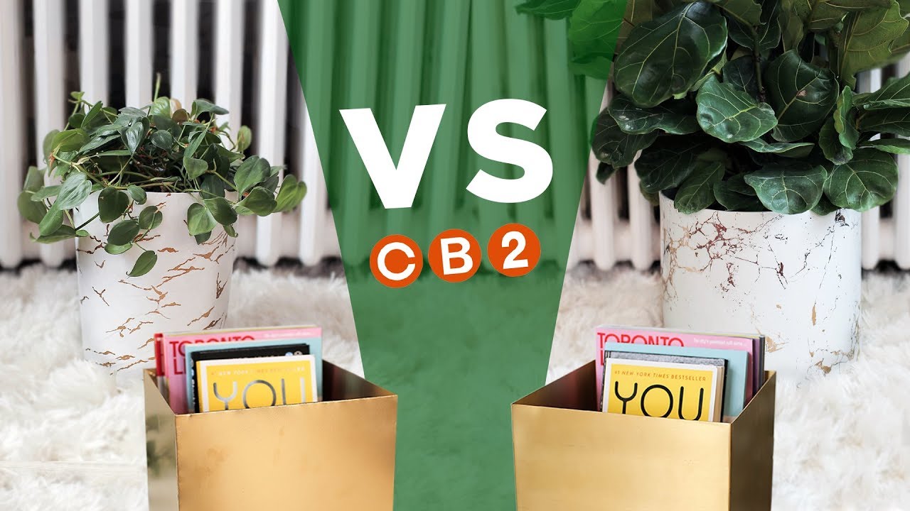 Can we DIY expensive decor from CB2?