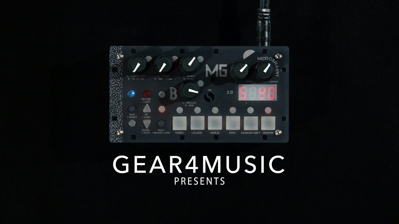 BASTL microGranny 2.0 Monophonic Granular Sampler | Gear4music demo