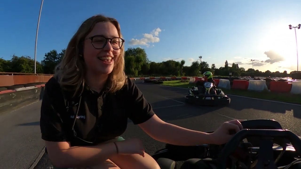 Hull Outdoor Karting (HUGE CRASH @ 6:20) - Reverse Grid - 29/07/23