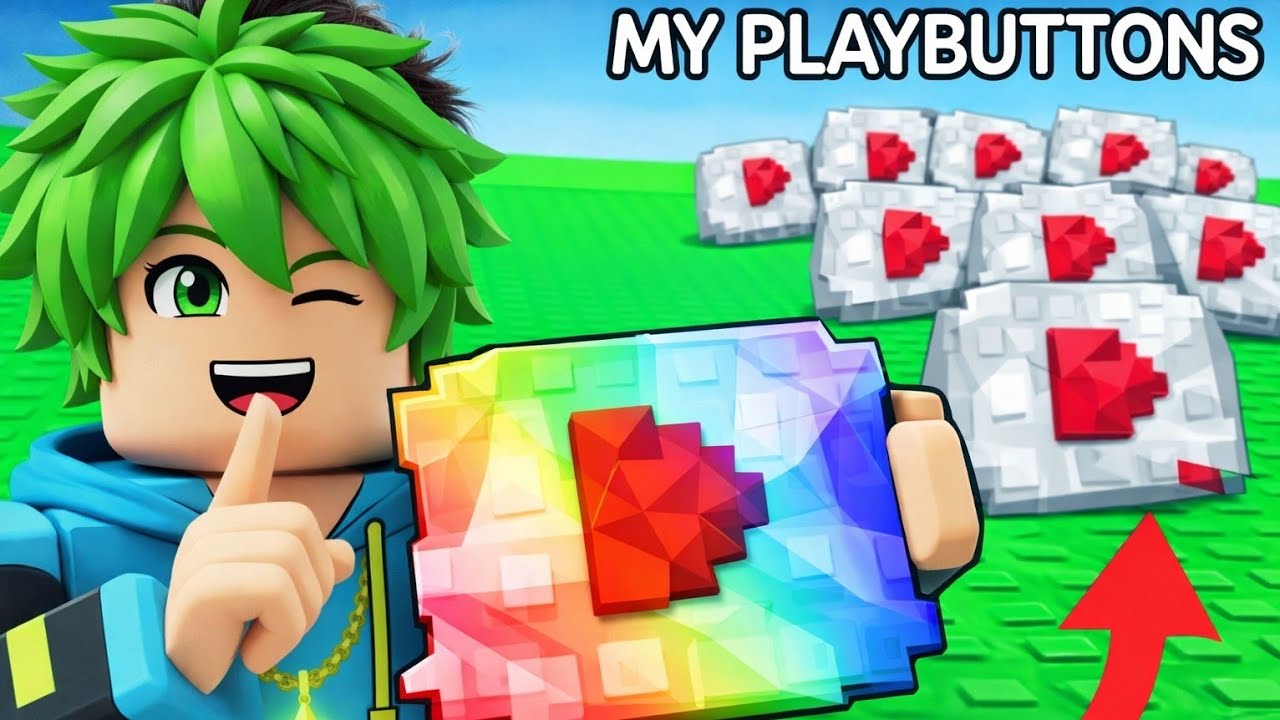 GETTING 1,00,000 SUBSCRIBER IN YT 😲 | ROBLOX SILVER PLAY BUTTON 🥈