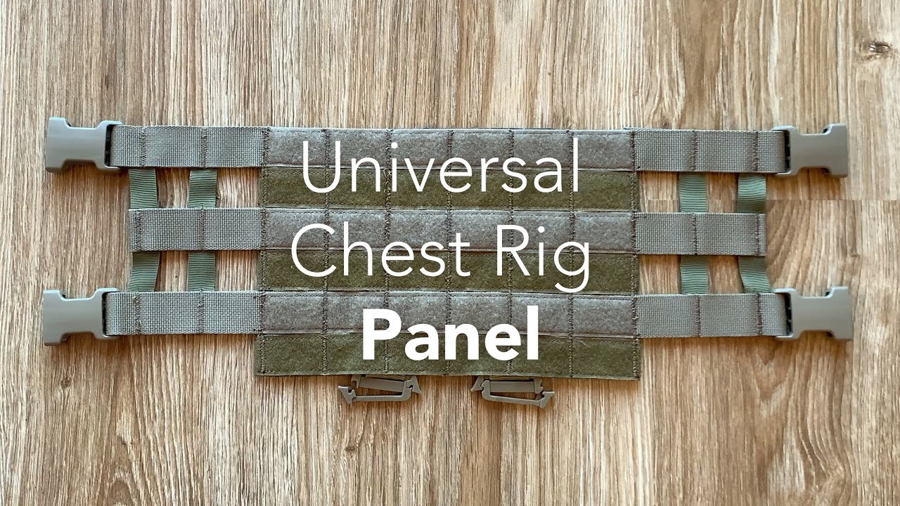 Universal Chest Rig Panel DIY