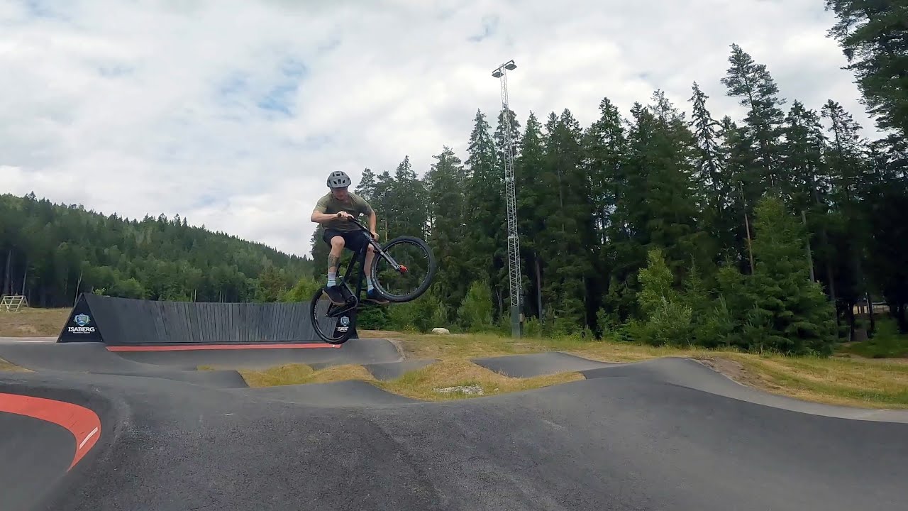 Isaberg: Pumptrack & lite stigcykling