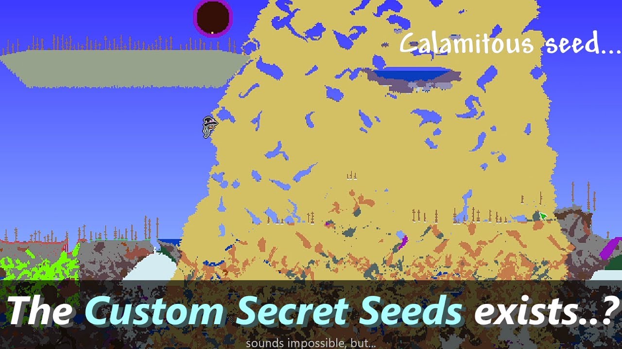 Terraria mods can't add Custom Secret Seeds, right? ─ Wait, can they?