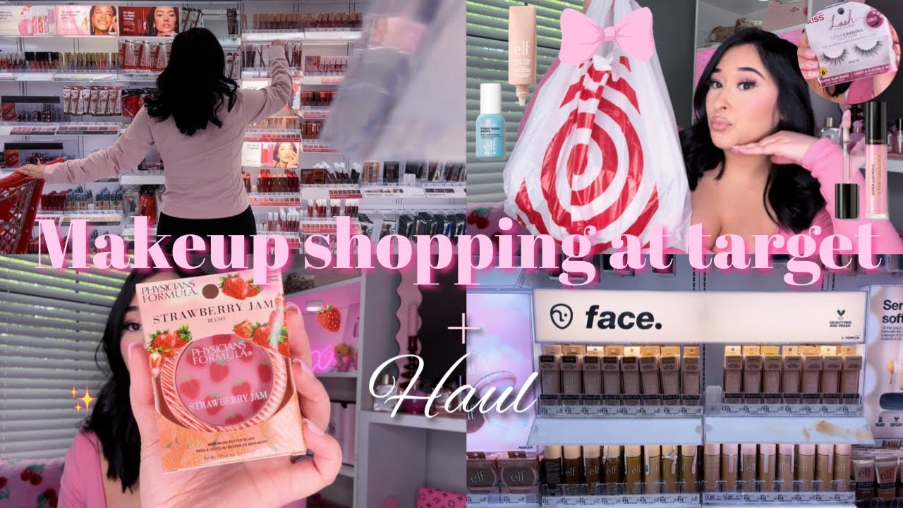 GOING MAKEUP SHOPPING AT TARGET ♡ | new makeup finds + haul at the end