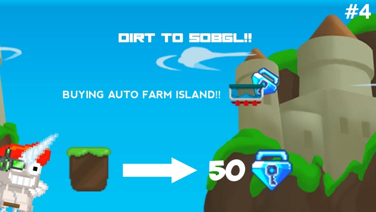 GROWTOPIA REAL SERIES | DIRT TO 50BGL #4 | CREATIVE PS