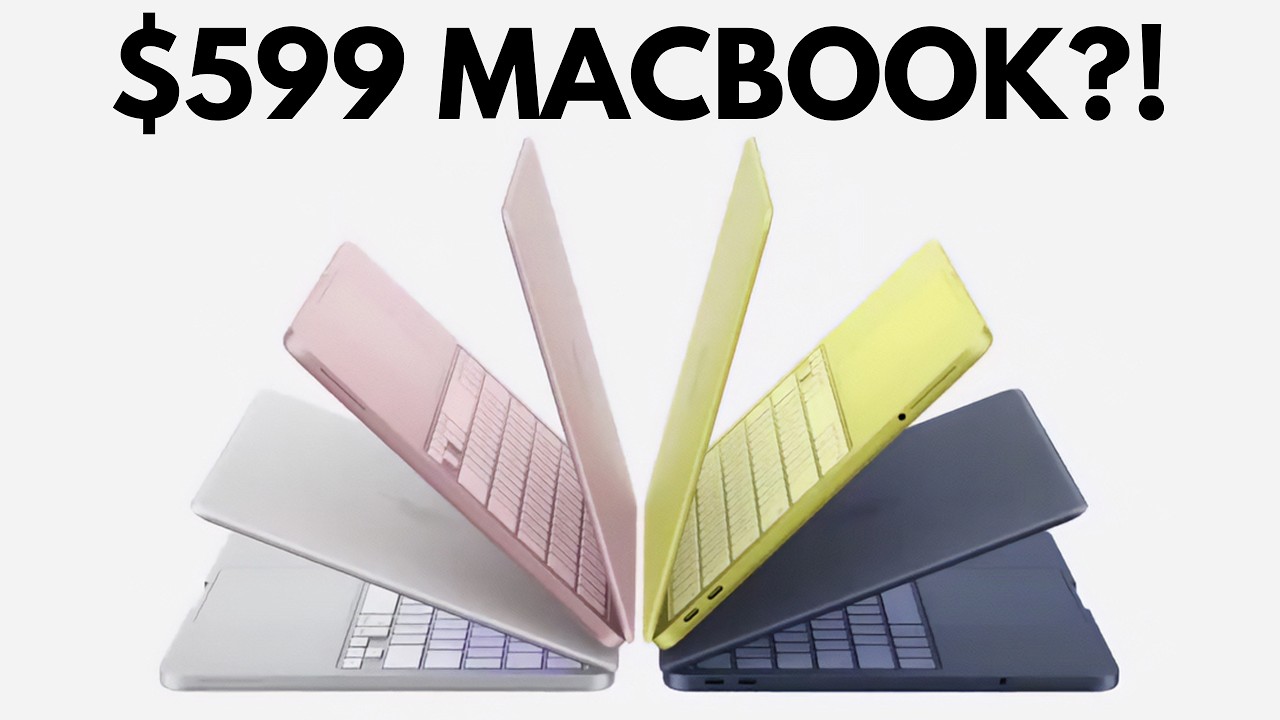 Apple's $599 MacBook Neo Just Changed EVERYTHING