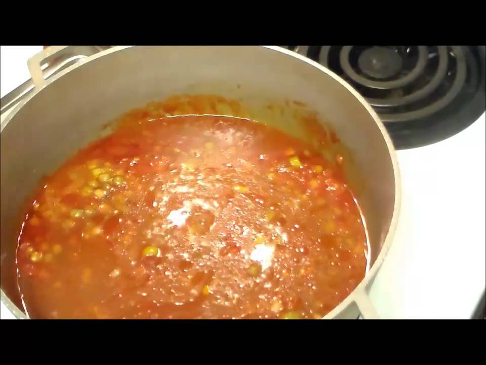 How to make easy Rice with Pigeon Peas (Arroz con Gndules)