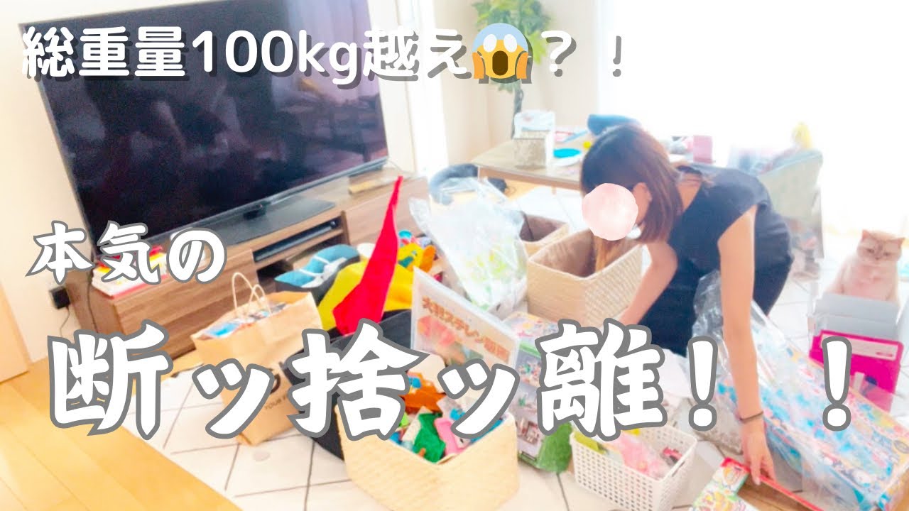 【断捨離】ずぼらすぎる…。とんでもない量を断捨離しました。