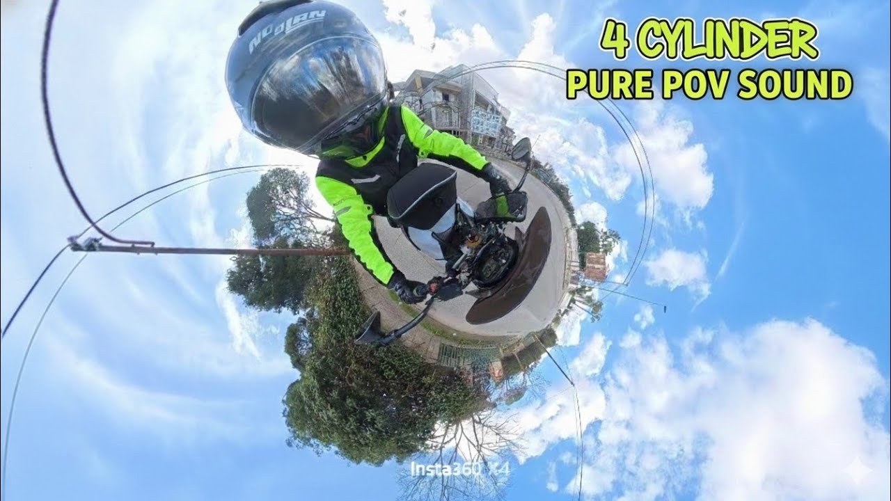 Pure 4 Cylinder Sound | Short POV Ride 