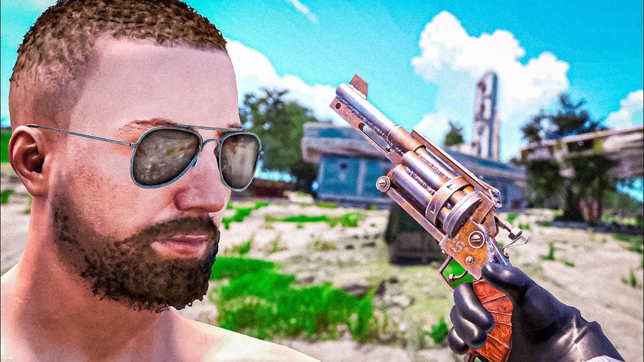 HIGH CALIBER REVOLVER is INSANE just like I remember - RUST SOLO #6 S150