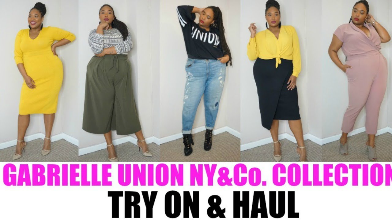 GABRIELLE UNION NY&CO. COLLECTION| PLUS SIZE FASHION