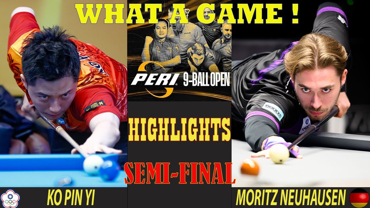 SEMI-FINAL | KO PIN YI vs MORITZ NEUHAUSEN | HIGHLIGHTS | 2025 PERI OPEN