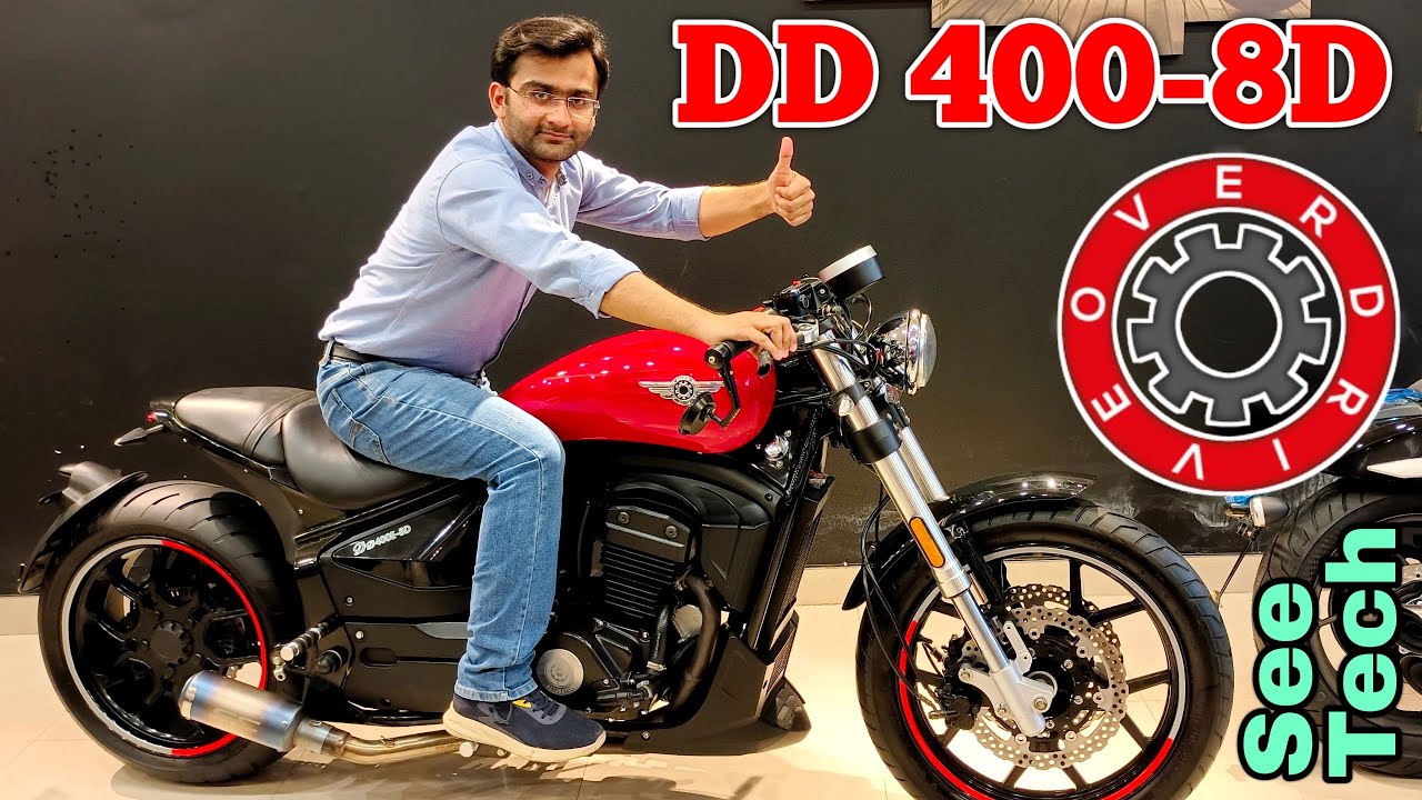 Overdrive DD 400E-8D Dual Cylinder Bike With Beautiful Rear Wheel