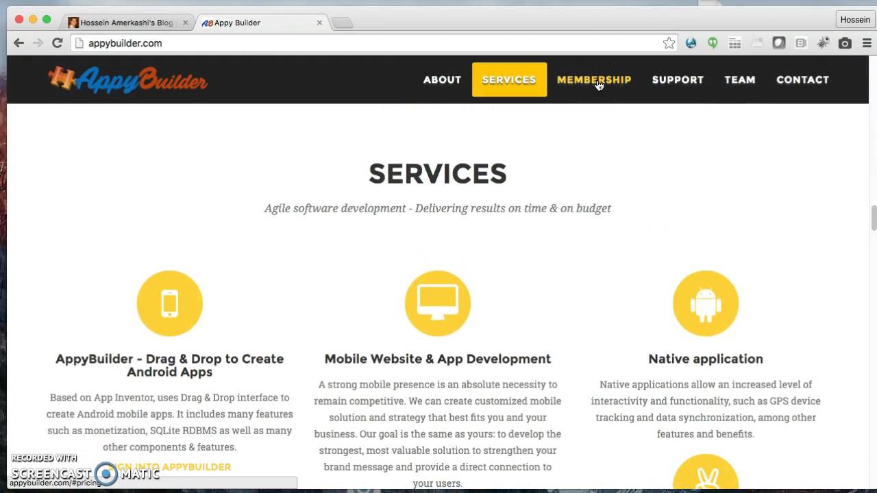 AppyBuilder - Drag-and-Drop to develop Android Mobile Apps