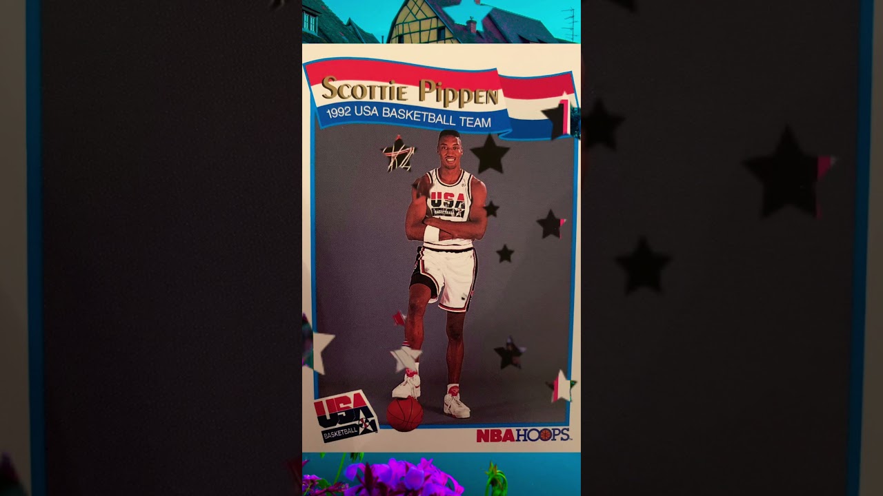 McDonald's NBA HOOPS. Scottie Pippen, Sean Elliott, David Robinson and Shawn Kemp.