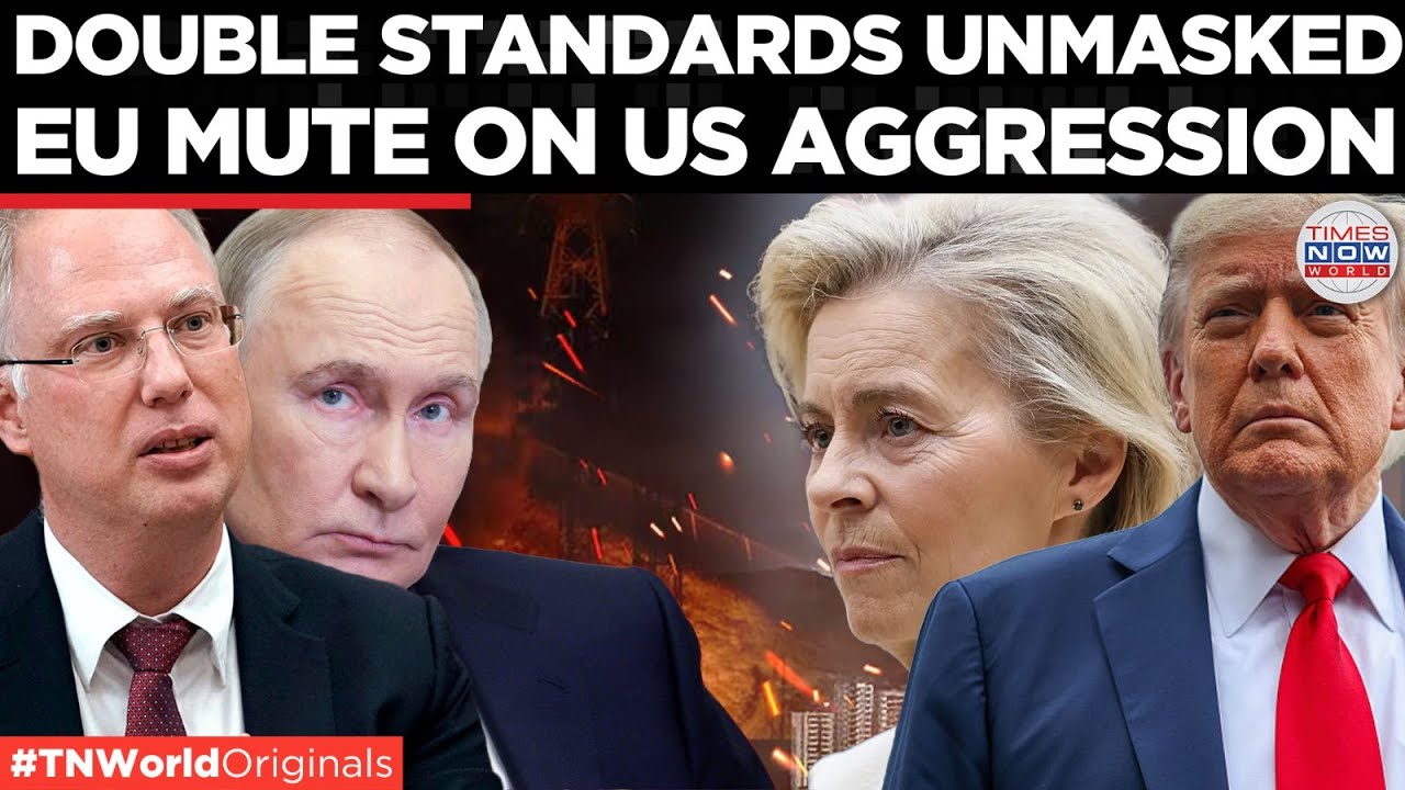 EU HYPOCRISY EXPOSED: Silent As US Targets Venezuela, Russia Calls Double Standards |Times Now World