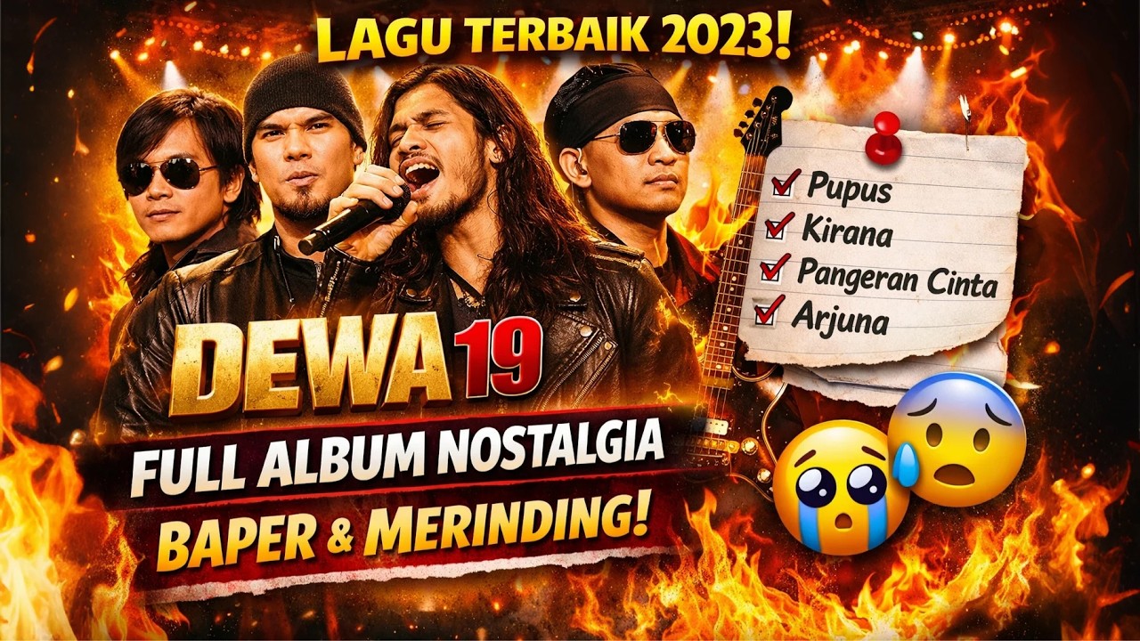 Lagu Dewa 19 Terbaik & Terpopuler | Nostalgia 90an–2000an Full Album