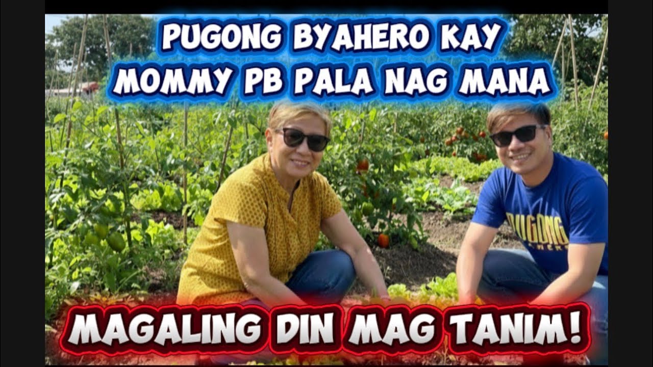 PUGONG BYAHERO , Kay Mommy PB pala nag mana sa hilig sa pag tatanim ng gulay! @PugongByahero 