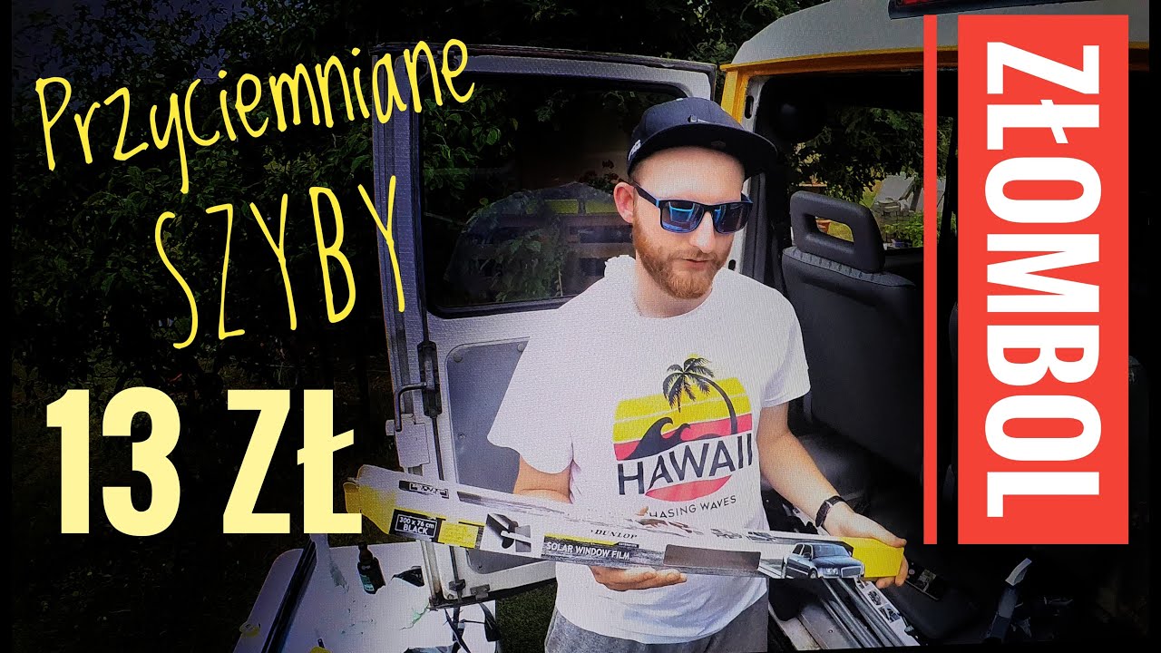 JAK PRZYCIEMNIĆ SZYBY ZA 13 ZŁ