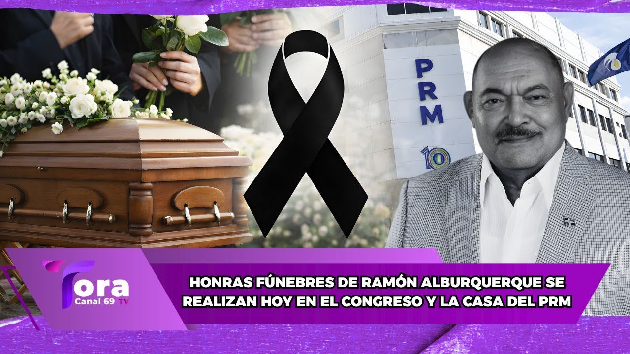🔴 RAMÓN ALBURQUERQUE RECIBE HONRAS FÚNEBRES HOY EN EL CONGRESO NACIONAL