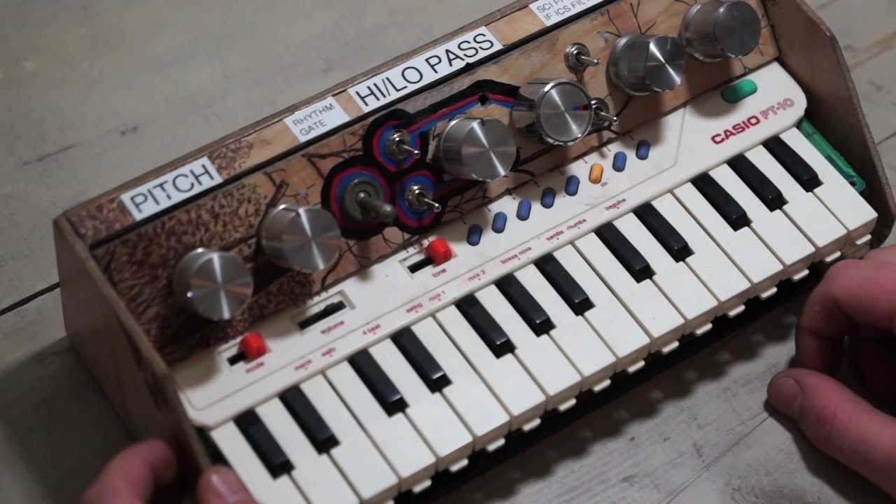 Casio PT-10 Circuit Bent Custom Modded Synth
