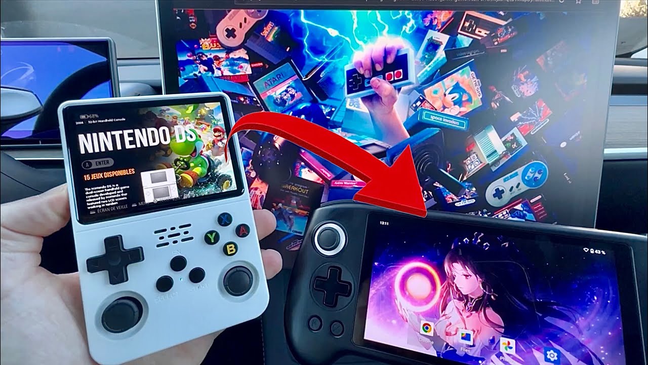 ANBERNIC RG556 Essai de la plus puissante des consoles Rétro gaming [Emulation]