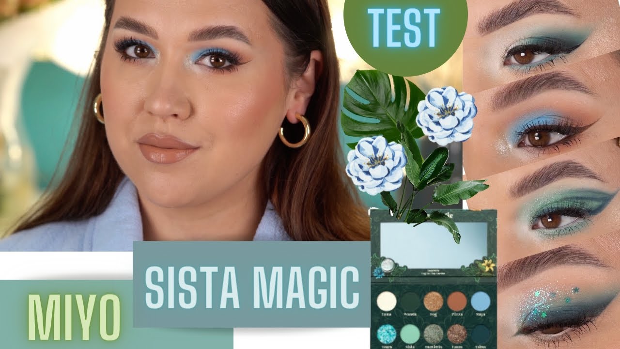 TEST NOWOŚCI || MIYO | SISTA MAGIC | 4 MAKIJAŻE | CZY TE ZIELENIE SĄ GODNE UWAGI? 🌿