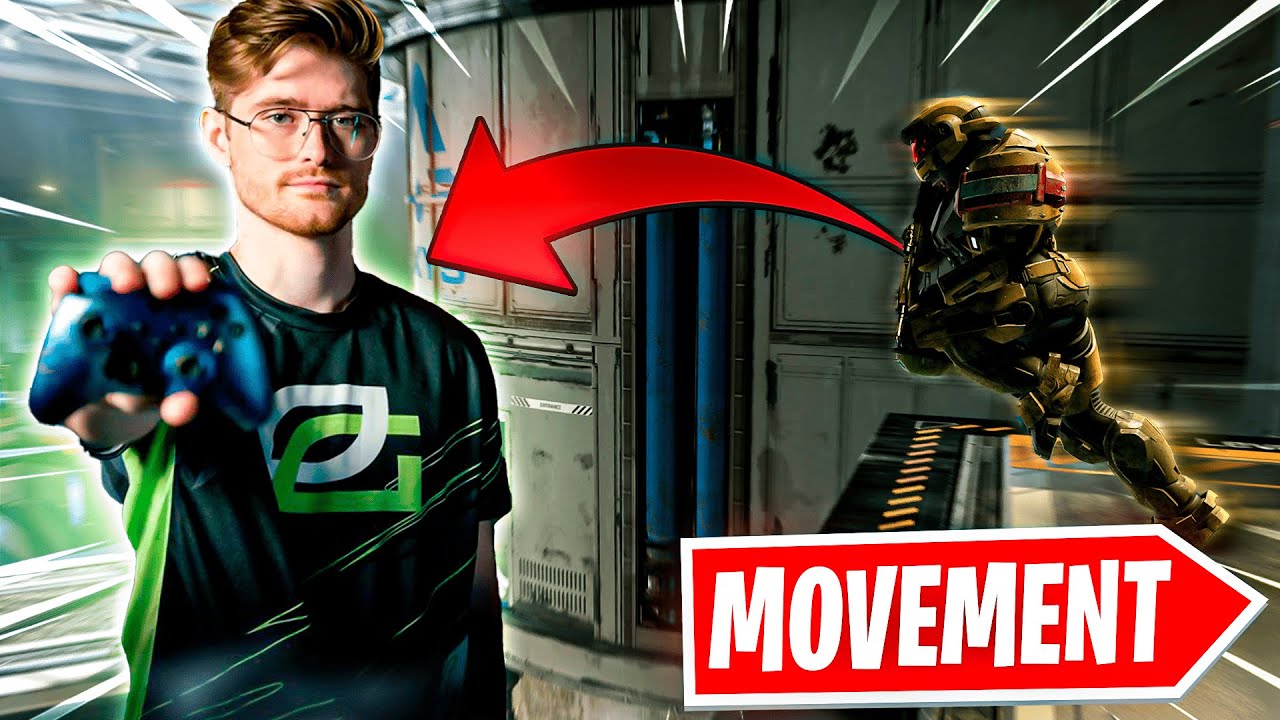 HALO INFINITE PRO MOVEMENT GUIDE! Teaching The Act Man How To Move FAST!